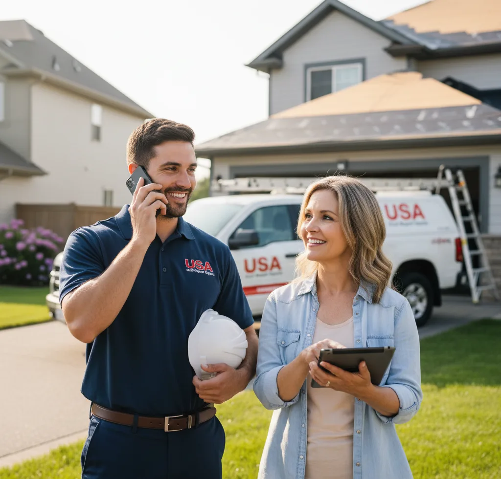 USA Roof Repair Experts customer support in Indian Head